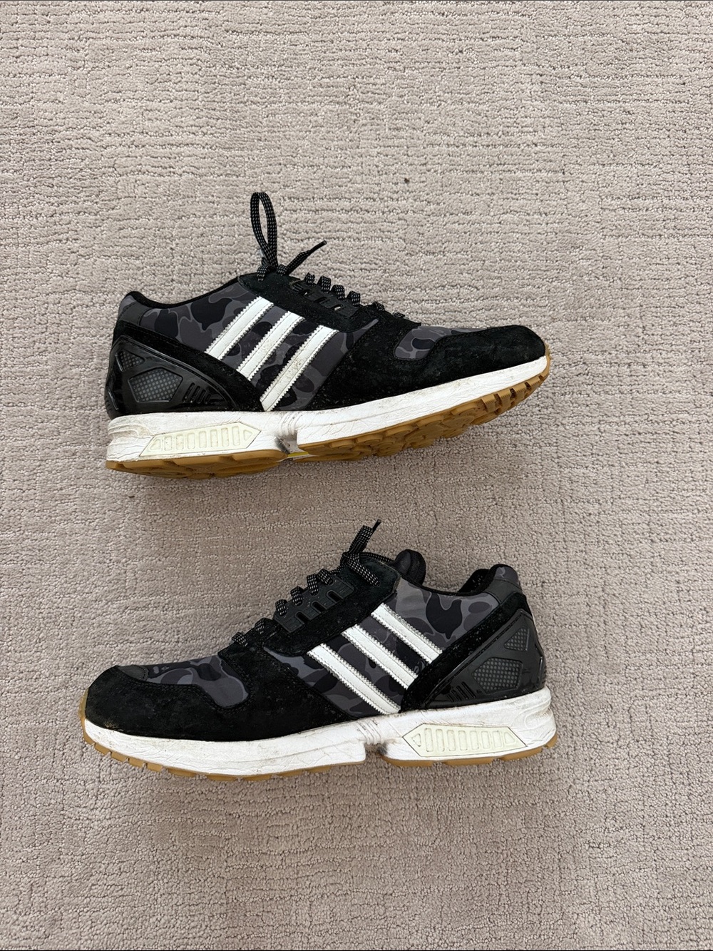 BAPE x Undefeated x Adidas ZX 8000 Men’s Sz 12 - Picture 6 of 7